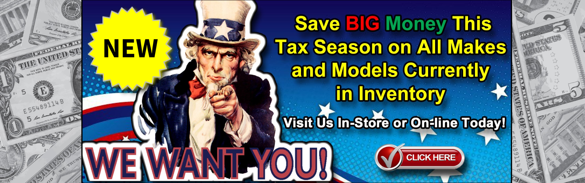 Tax Savings banner March 2026